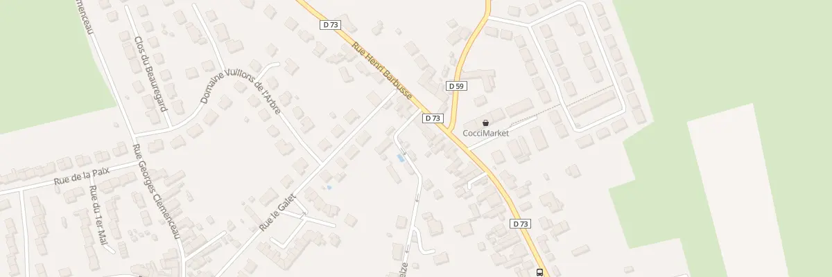 Plan du 47 Rue Henri Barbusse à Préseau