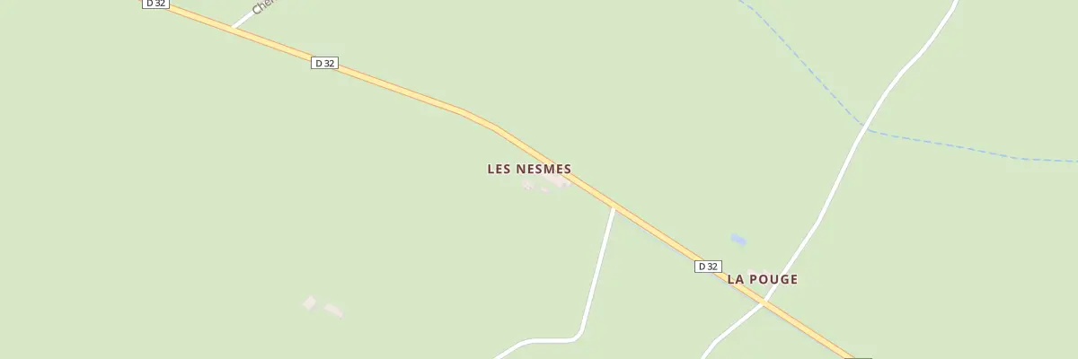 Plan du 5043 Domaine Nesme à Servilly