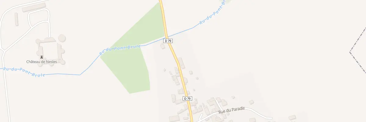 Plan du 236 Rue du Moulin à Seringes-et-Nesles
