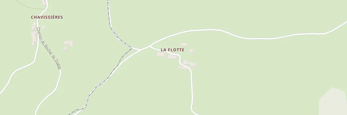 Plan du 5038 La Flaute à Berbezit