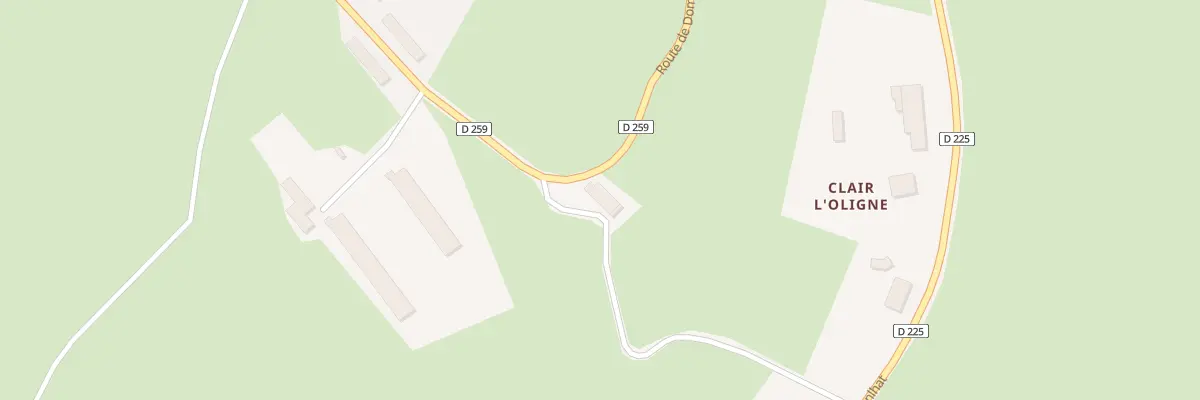 Plan du 5100 Loligne à Tours-sur-Meymont