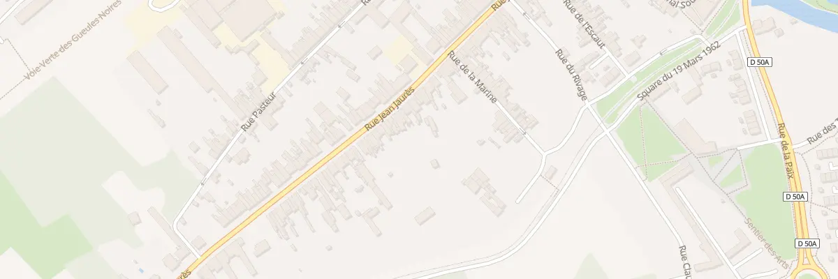 Plan du 147 Rue Jean Jaurès à Fresnes-sur-Escaut