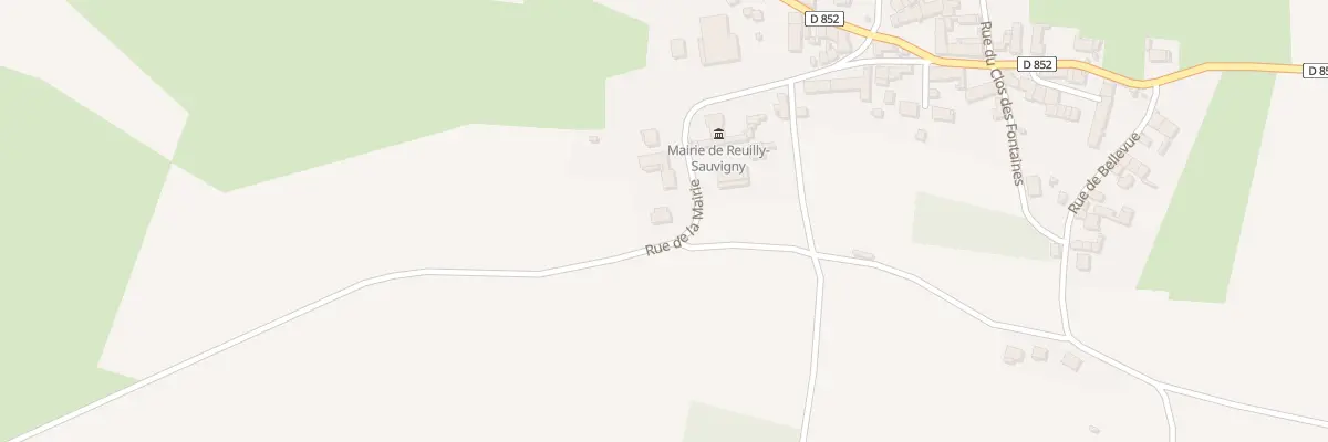 Plan du 16 Rue de la Mairie à Reuilly-Sauvigny