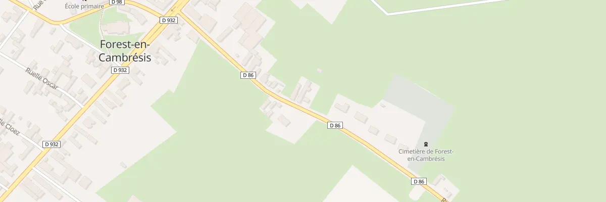 Plan du 13 Rue du Moulin à Forest-en-Cambrésis