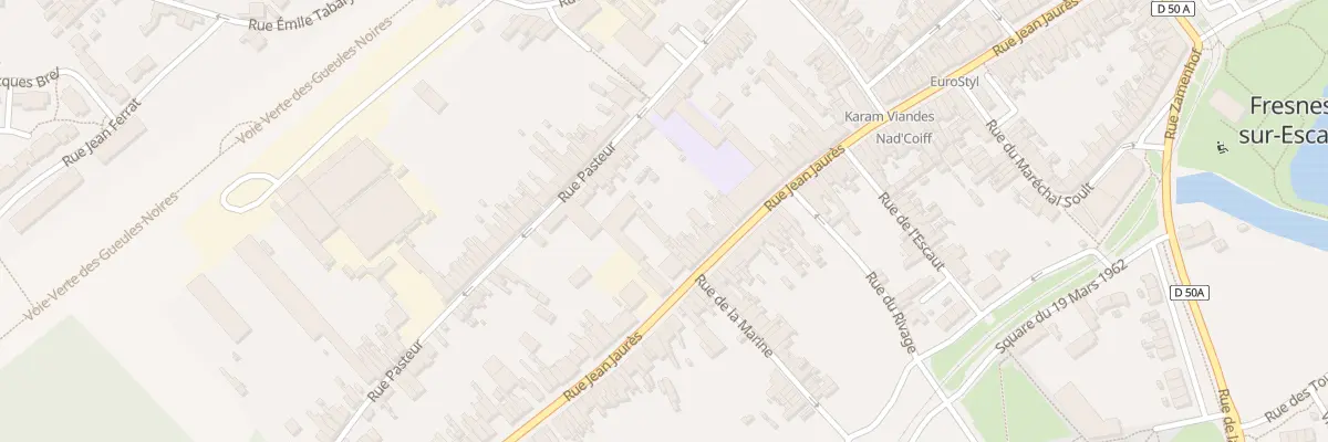 Plan du 114 Rue Jean Jaurès à Fresnes-sur-Escaut