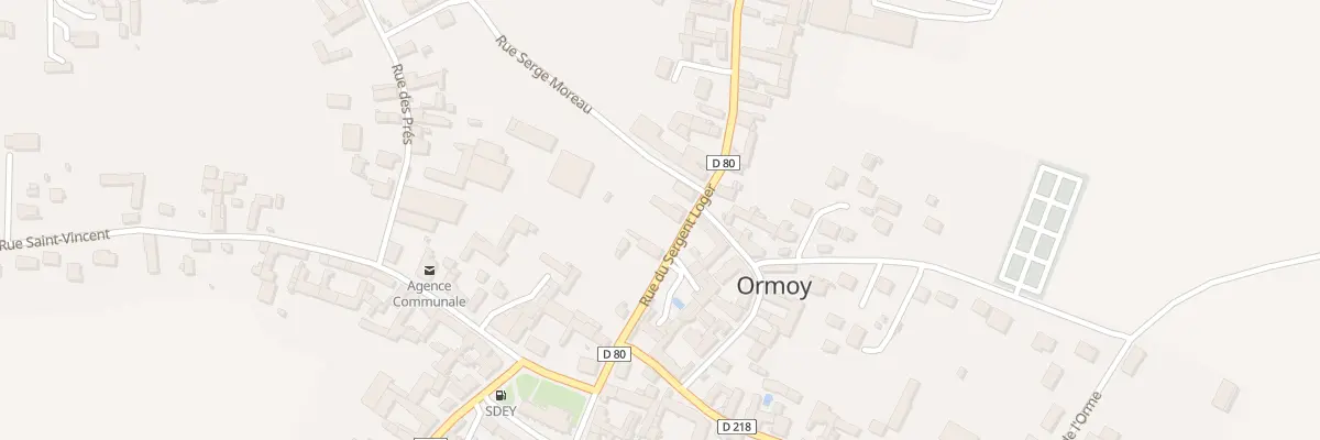 Plan du 5 Rue du Sergent Loger à Ormoy
