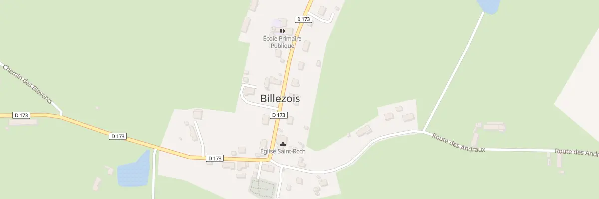Plan du 6 Rue du Ponsut à Billezois