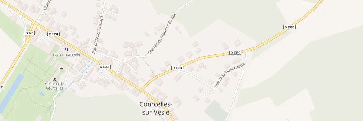 Plan du 9 Rue de Vauxtin à Courcelles-sur-Vesle
