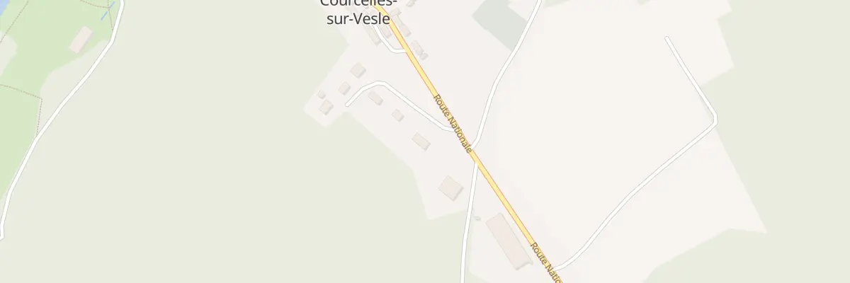 Plan du 52 Rte Nationale à Courcelles-sur-Vesle