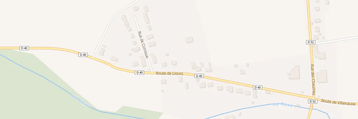 Plan du 18 Rte de Liours à Barbuise