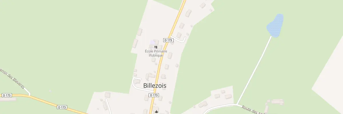 Plan du 12 Rue du Ponsut à Billezois