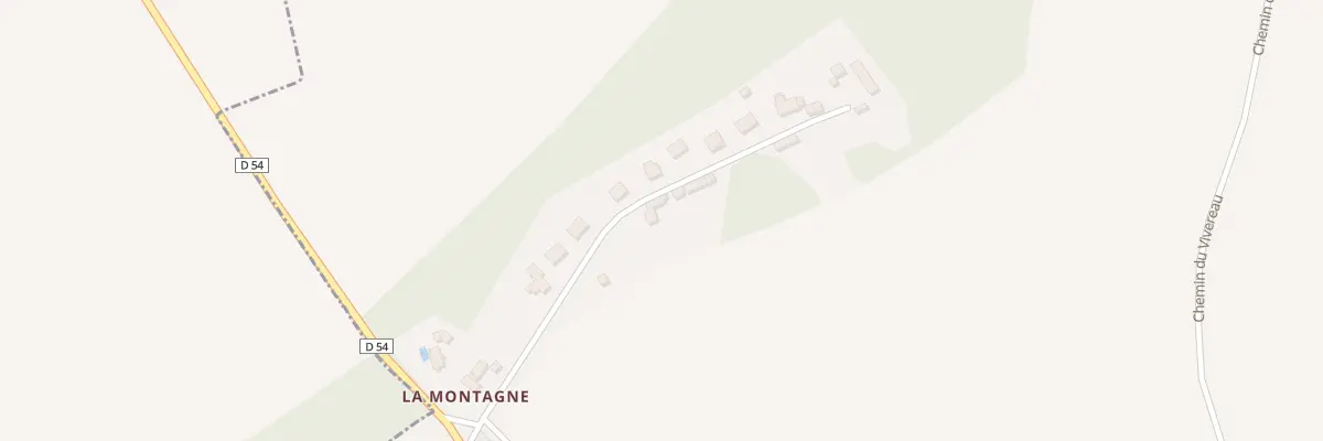 Plan du 4 Rue de la Petite Montagne à Besny-et-Loizy