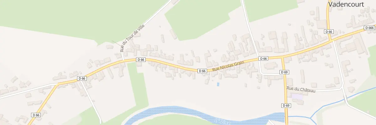 Plan du 24 Rue Nicolas Grain à Vadencourt