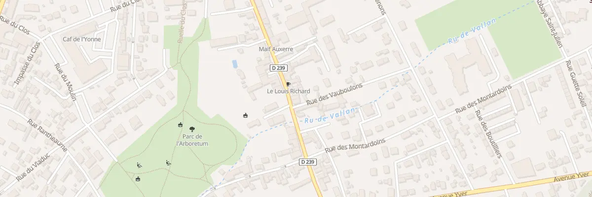 Plan du 49 Rue Louis Richard à Auxerre