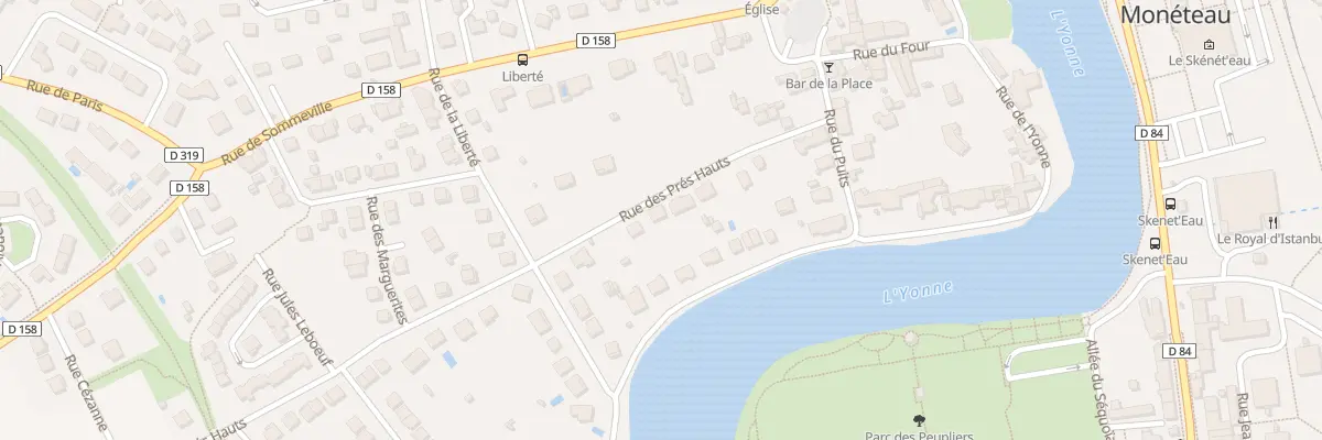 Plan du 7 Rue des Prés Hauts à Monéteau