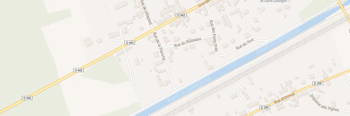Plan du 3 Rue de la Planche à Esnon