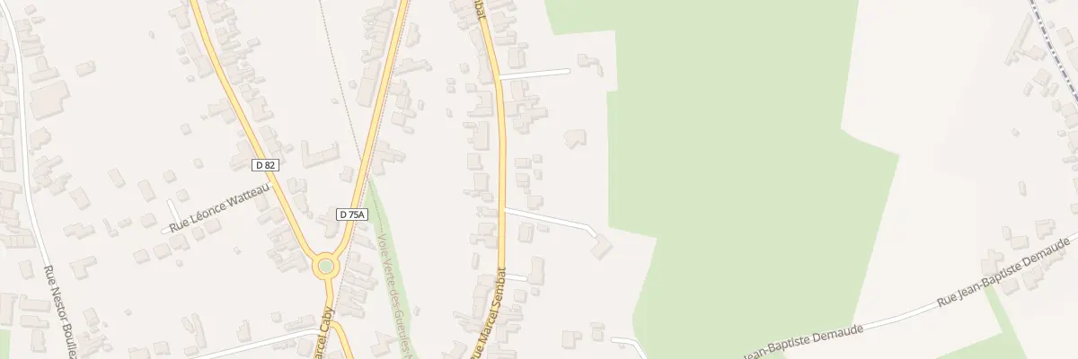 Plan du 304 Rue Marcel Sembat à Vieux-Condé