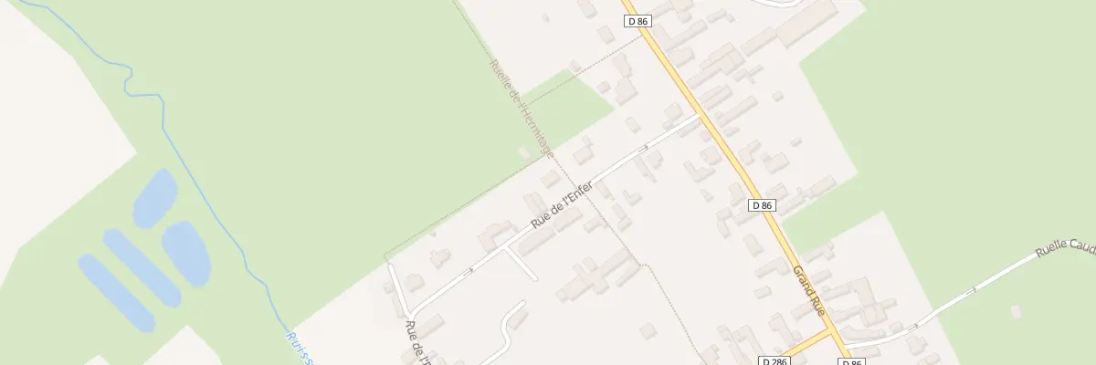 Plan du 11B Rue de l’Enfer à Vendegies-au-Bois
