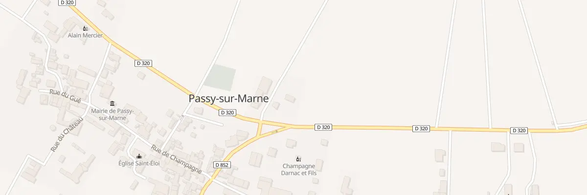 Plan du 27 Rte du Champagne à Passy-sur-Marne