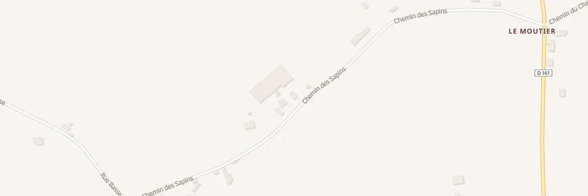 Plan du 5093 Les Sapins à Thionne