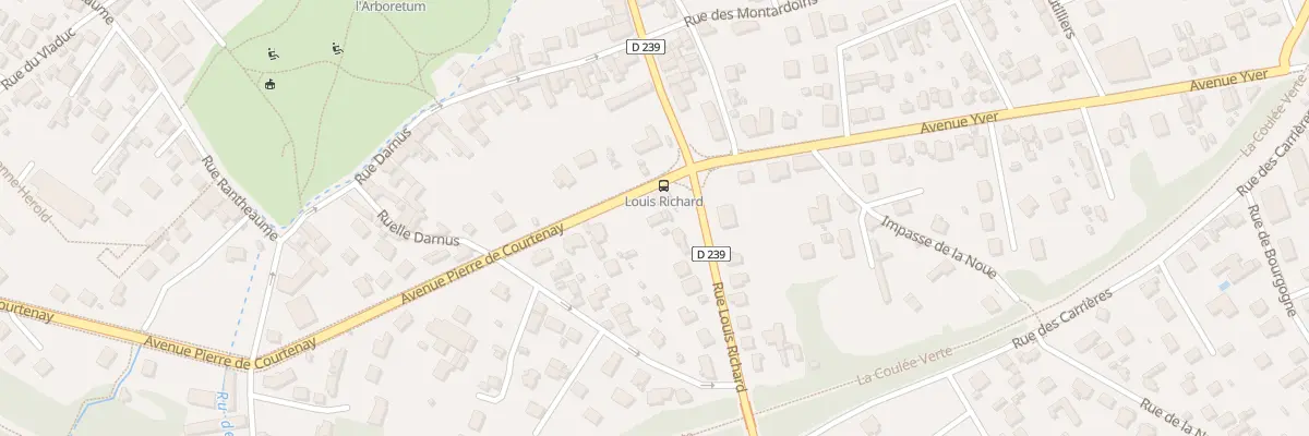 Plan du 3 Av Pierre de Courtenay à Auxerre
