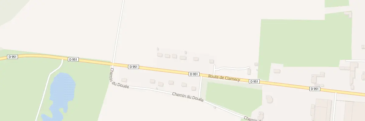 Plan du 469 Le Crot de Villiers à Dornecy