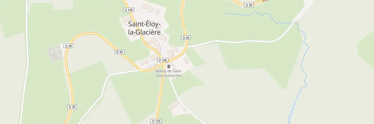 Plan du 5074 Saint Eloy à Saint-Éloy-la-Glacière