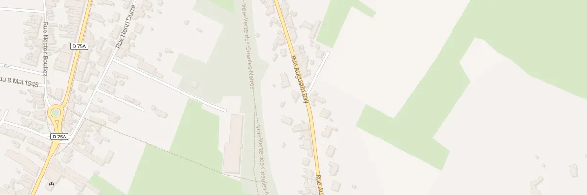 Plan du 1061 Rue Augustin Bay à Vieux-Condé