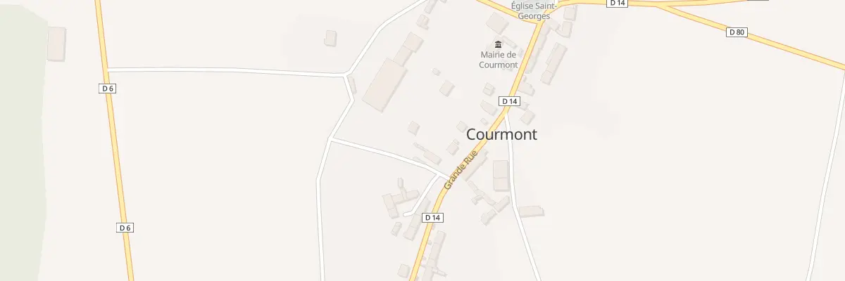 Plan du 5013 Gr Grande Rue à Courmont