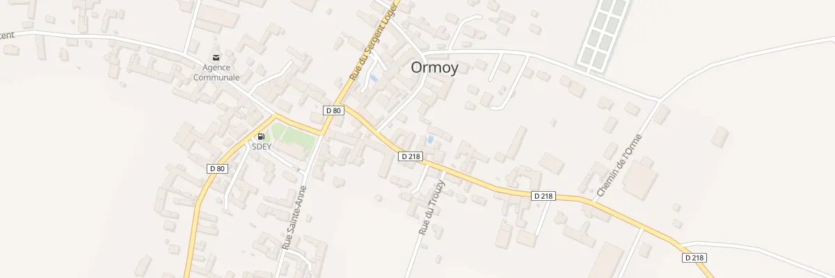 Plan du 5 Rue de la Grande Croix à Ormoy