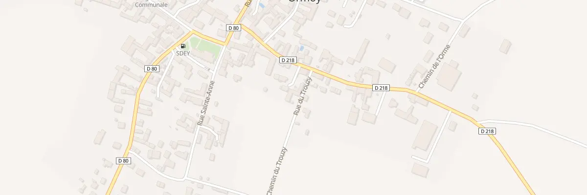 Plan du 4 Rue du Trousy à Ormoy