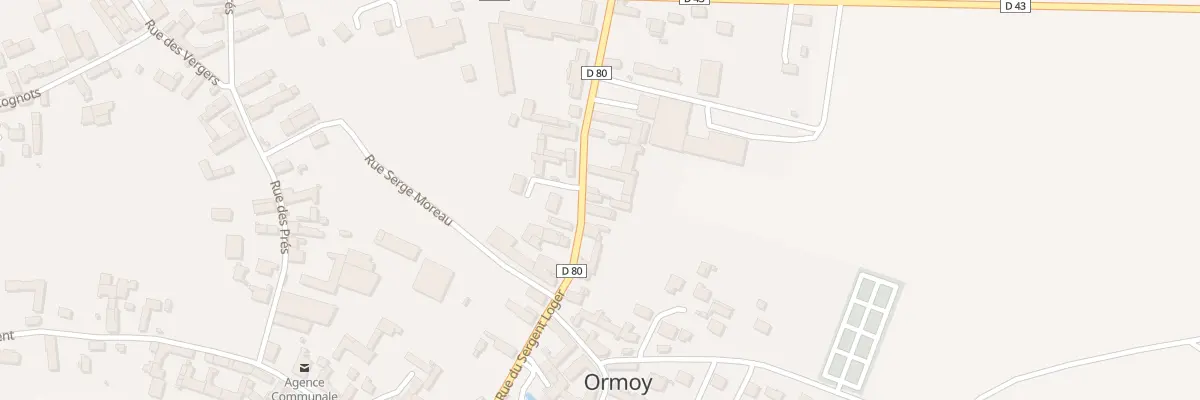 Plan du 16 Rue du Sergent Loger à Ormoy