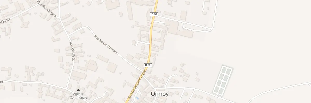 Plan du 14 Rue du Sergent Loger à Ormoy