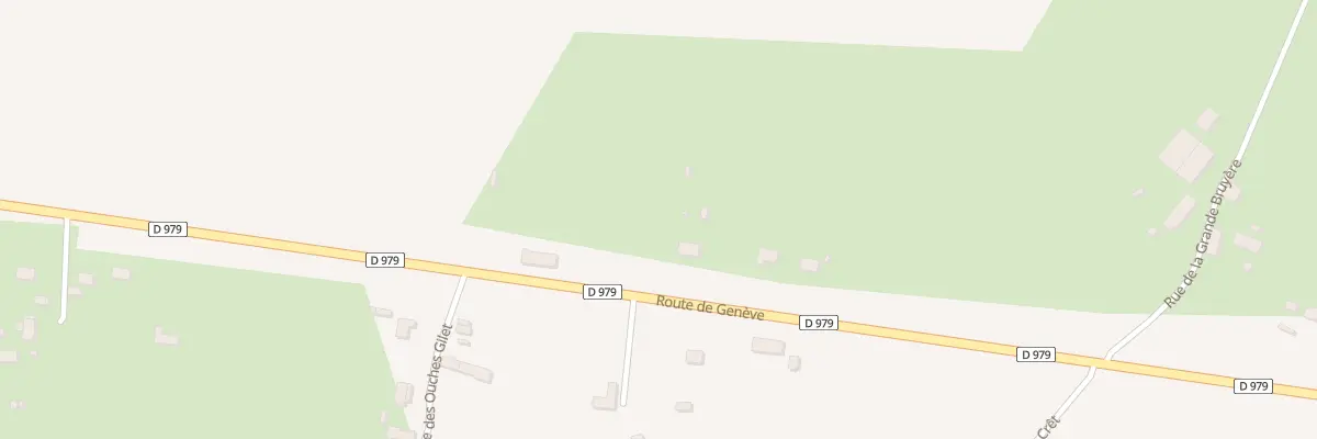 Plan du 3 Rte de Geneve à Charrin