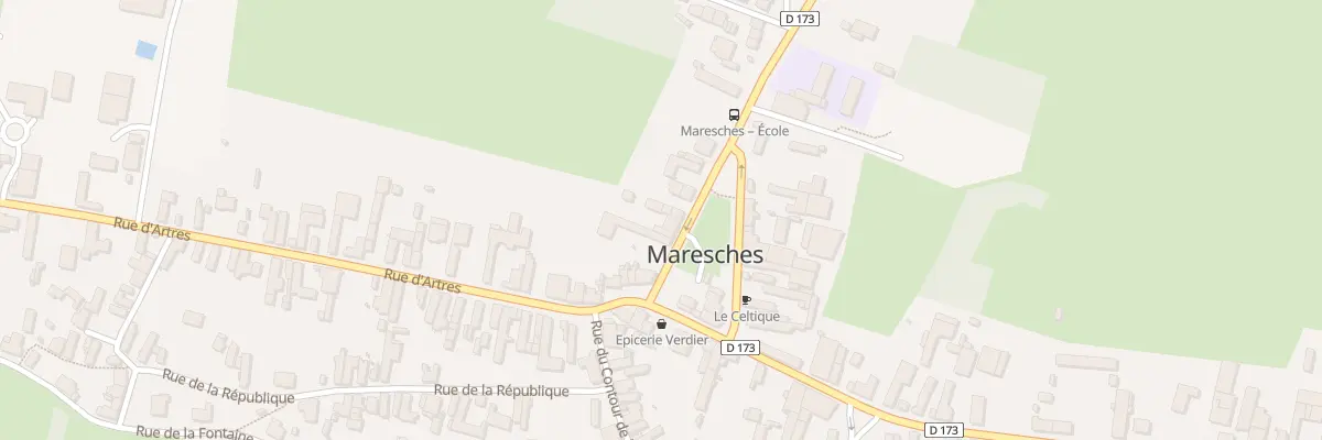 Plan du 8 Rue du Contour de Trieux à Maresches