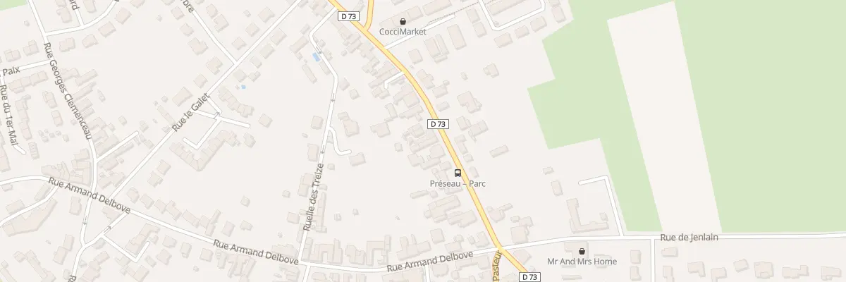 Plan du 15 Rue Henri Barbusse à Préseau