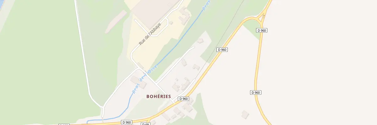 Plan du 4 Rue de l’Abbaye à Vadencourt