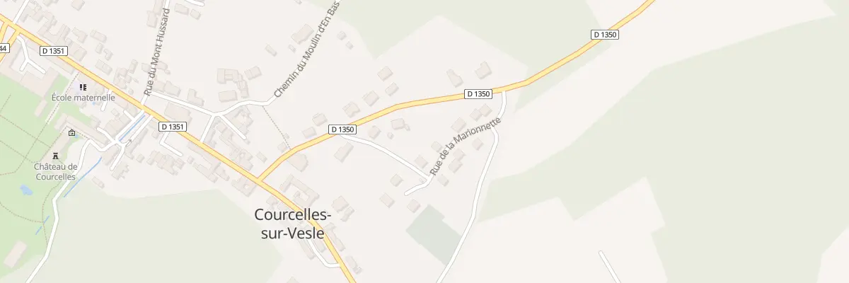 Plan du 10 Rue de la Marionnette à Courcelles-sur-Vesle
