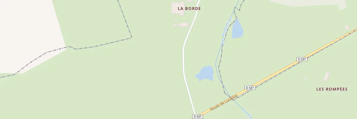 Plan du 5188 La Borde à Gannay-sur-Loire