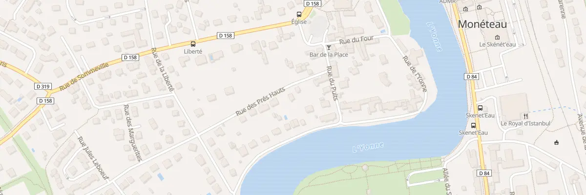 Plan du 5 Rue des Prés Hauts à Monéteau