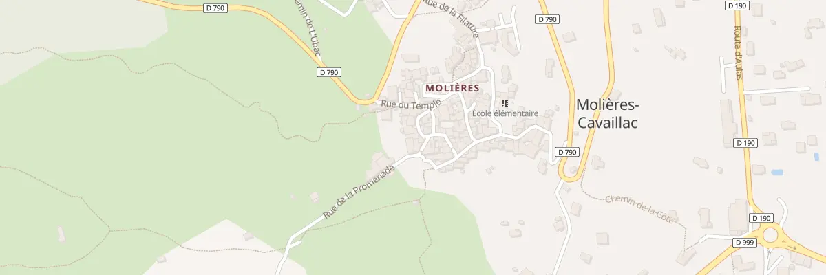 Plan du 5072 Le Village à Molières-Cavaillac