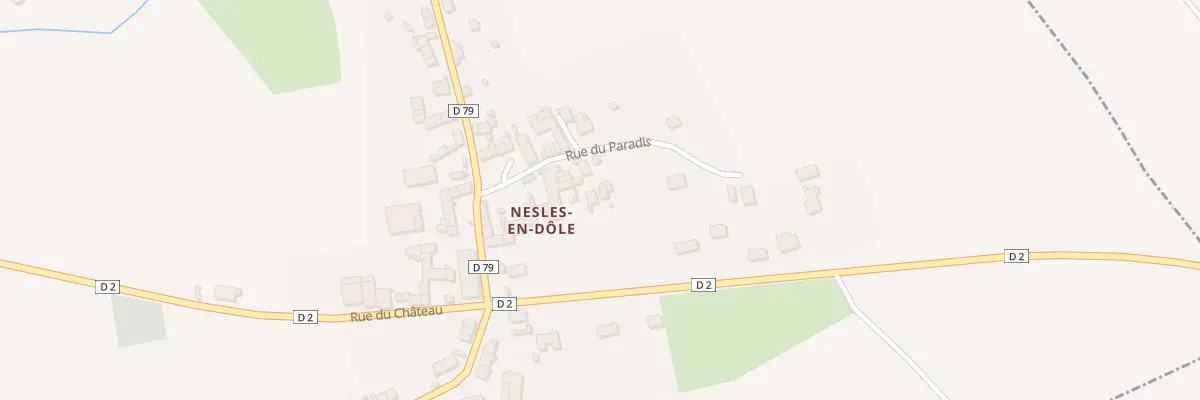 Plan du 96 Rue du Paradis à Seringes-et-Nesles