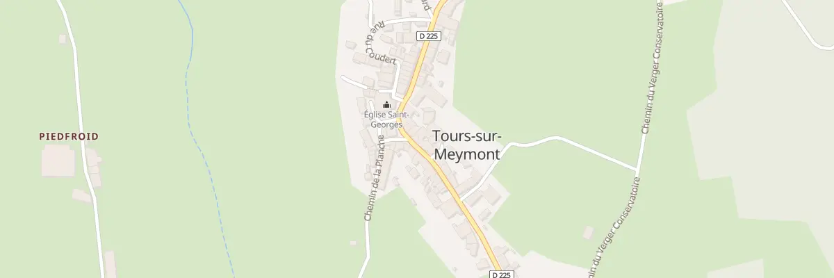 Plan du 5018 Le Bourg à Tours-sur-Meymont