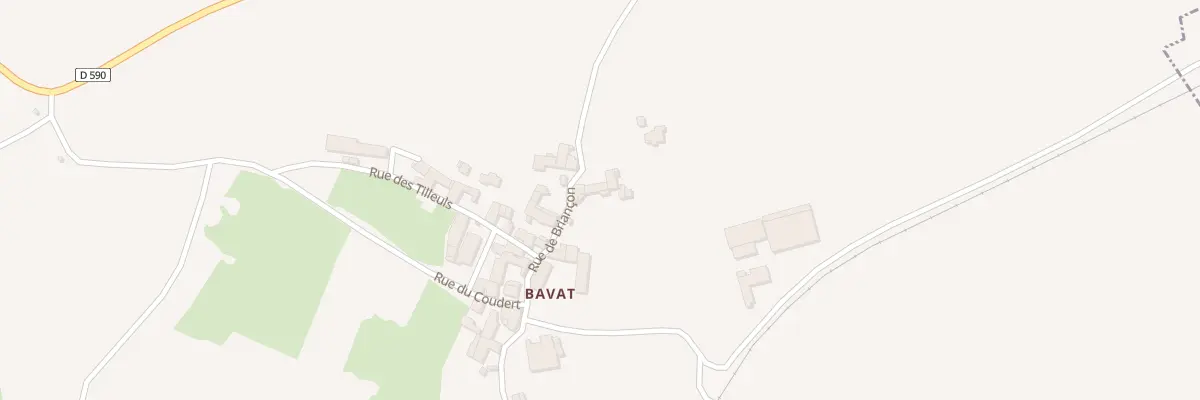 Plan du 5084 Bavat à Saint-Arcons-d’Allier