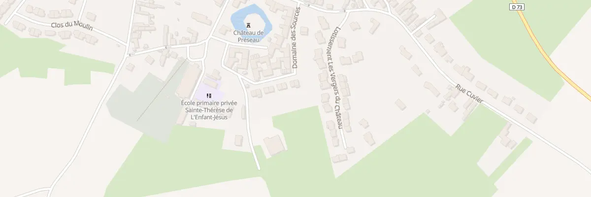 Plan du 2 Rue de la Republique à Préseau