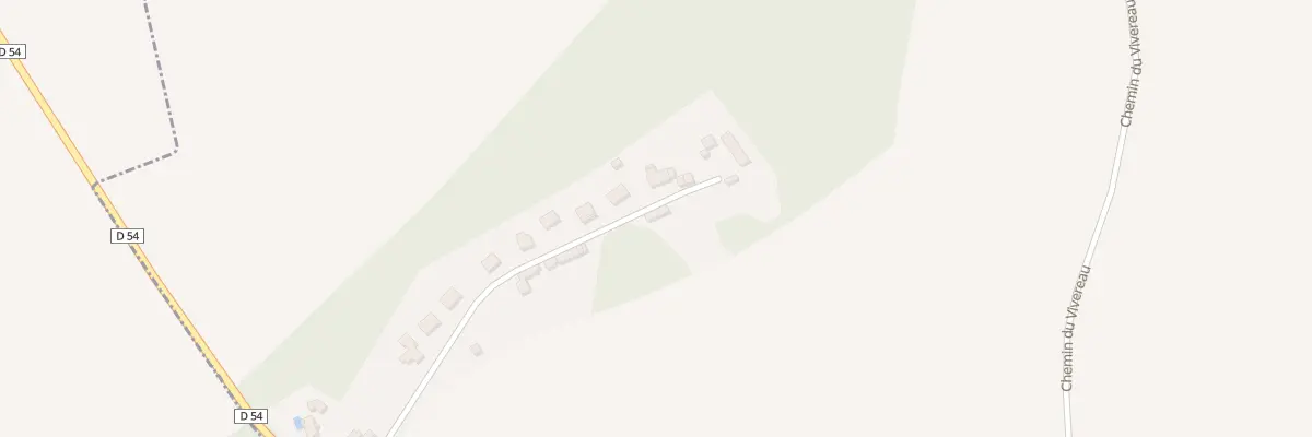 Plan du 10 Rue de la Petite Montagne à Besny-et-Loizy