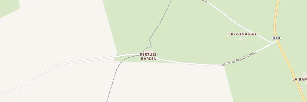 Plan du 5178 Pertuis Bardin à Trézelles