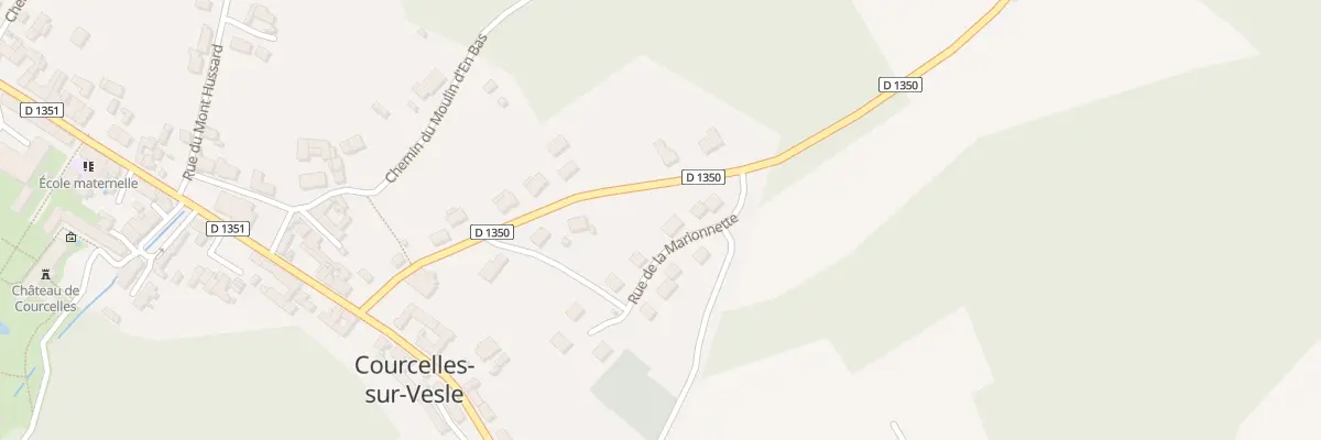 Plan du 6 Rue de la Marionnette à Courcelles-sur-Vesle
