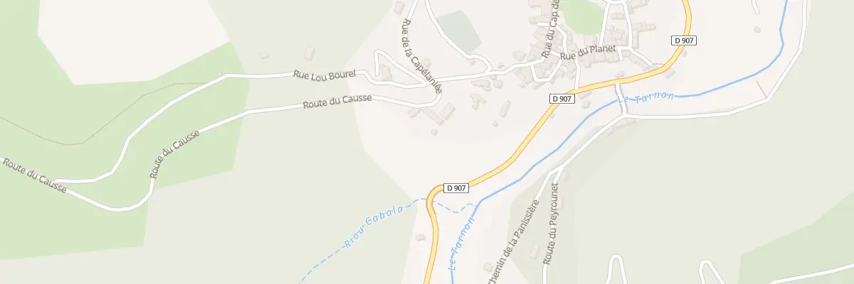Plan du 5350 Vebron Village à Vebron