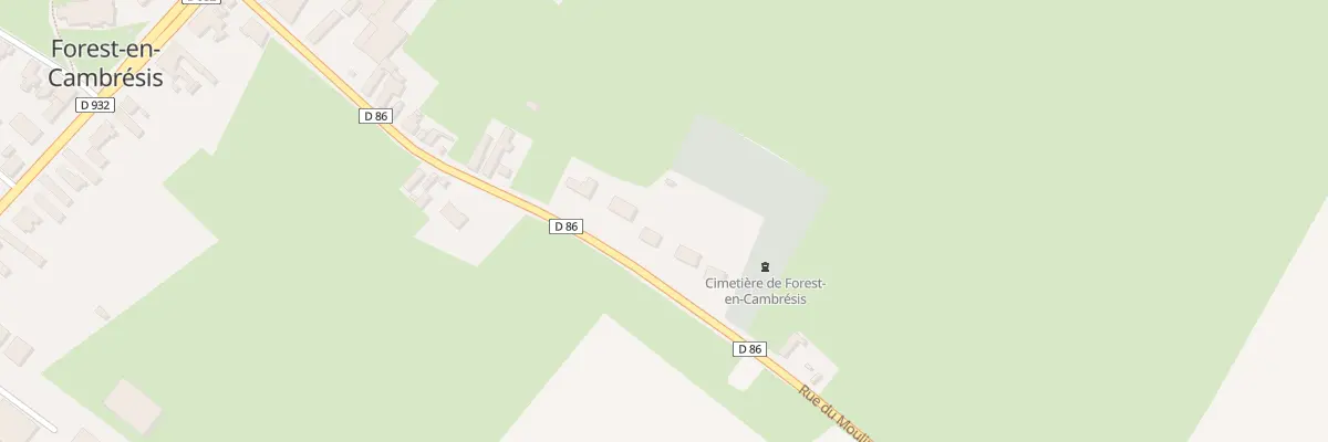 Plan du 21 Rue du Moulin à Forest-en-Cambrésis